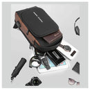 Bolso Cruzado Antirrobo Impermeable con USB