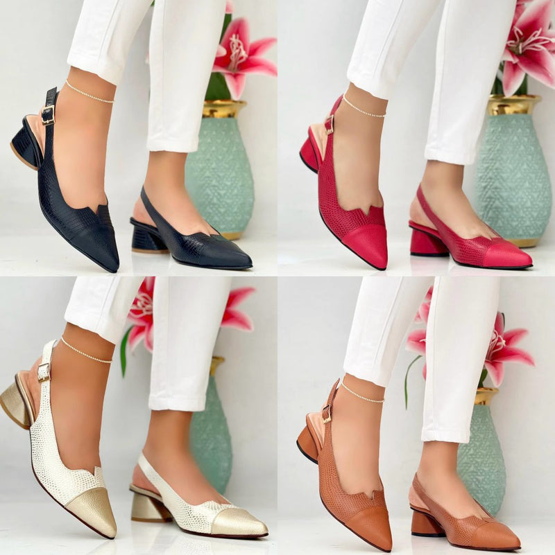 😍CALZADO LUCIA | TACÓN BAJO😍