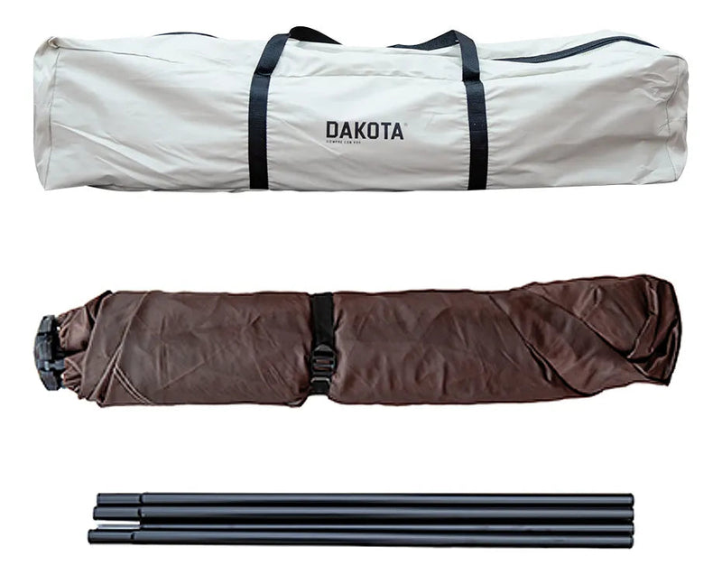 Carpa Autoarmable Para 6 Personas Dakota Automática 240x240x154cm Color Beige