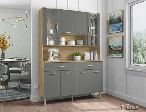 Aparador Kit Cocina Modular Alacena Bajo Mesada! Pintura Uv